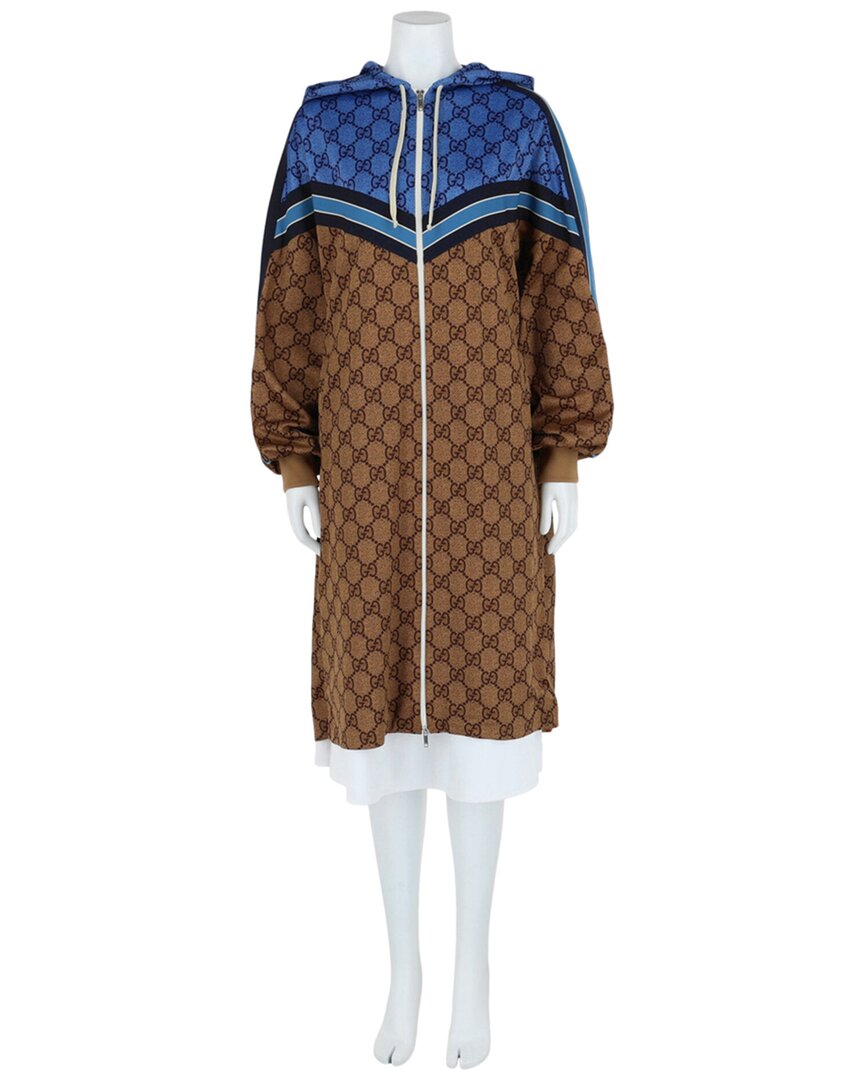 Gucci Oversized Technical Jersey Long Jacket
