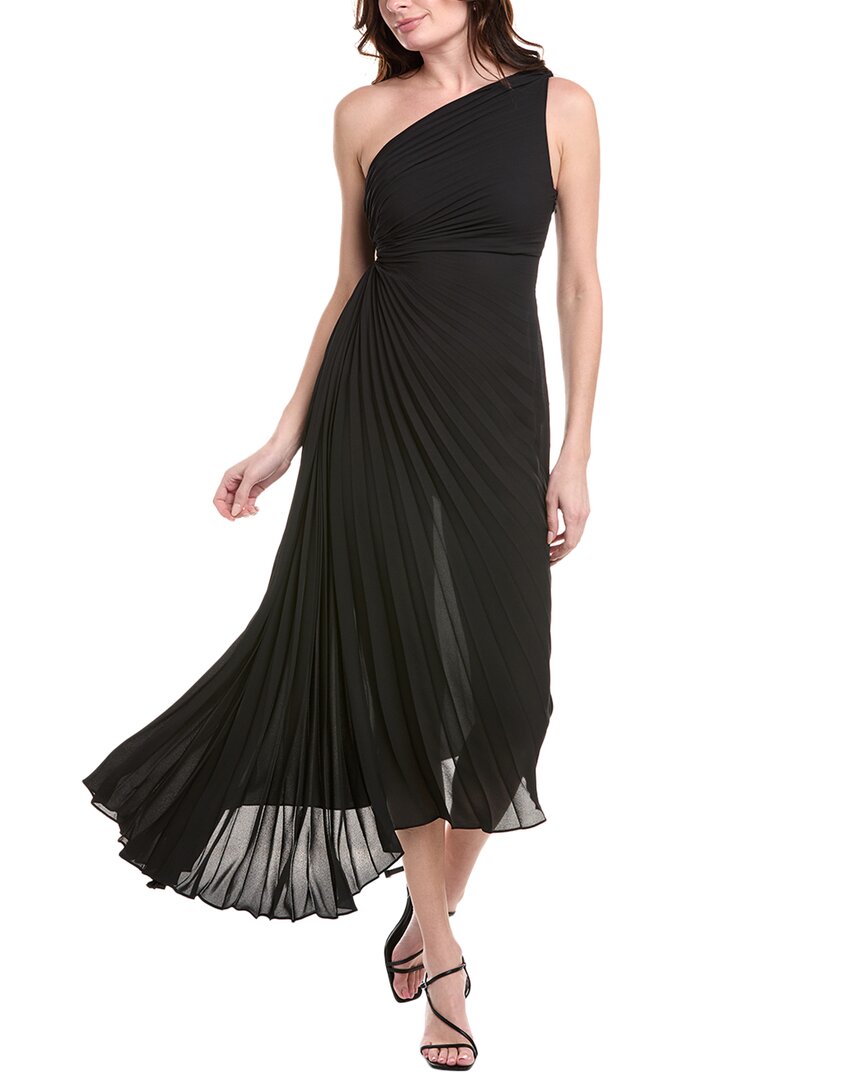 strapless open back dress Menpachi ʻŪʻū Keyhole Accordion Pleated Maxi Shift Dress – David Shepard  Hawaiʻi main image 0
