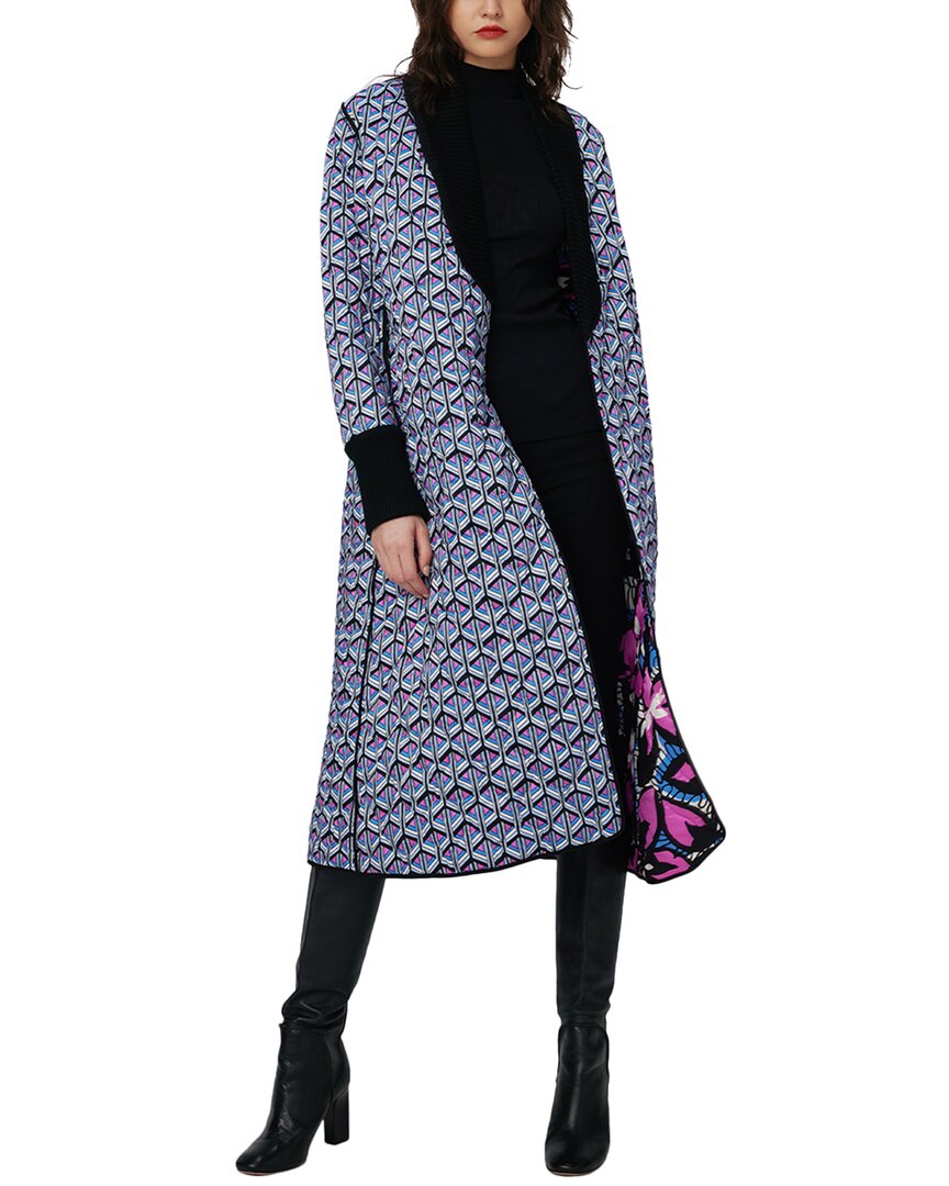 Diane Von Furstenberg Loana Reversible Coat