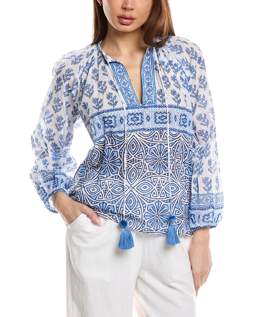 Shop Bella Tu Nicki Peasant Top