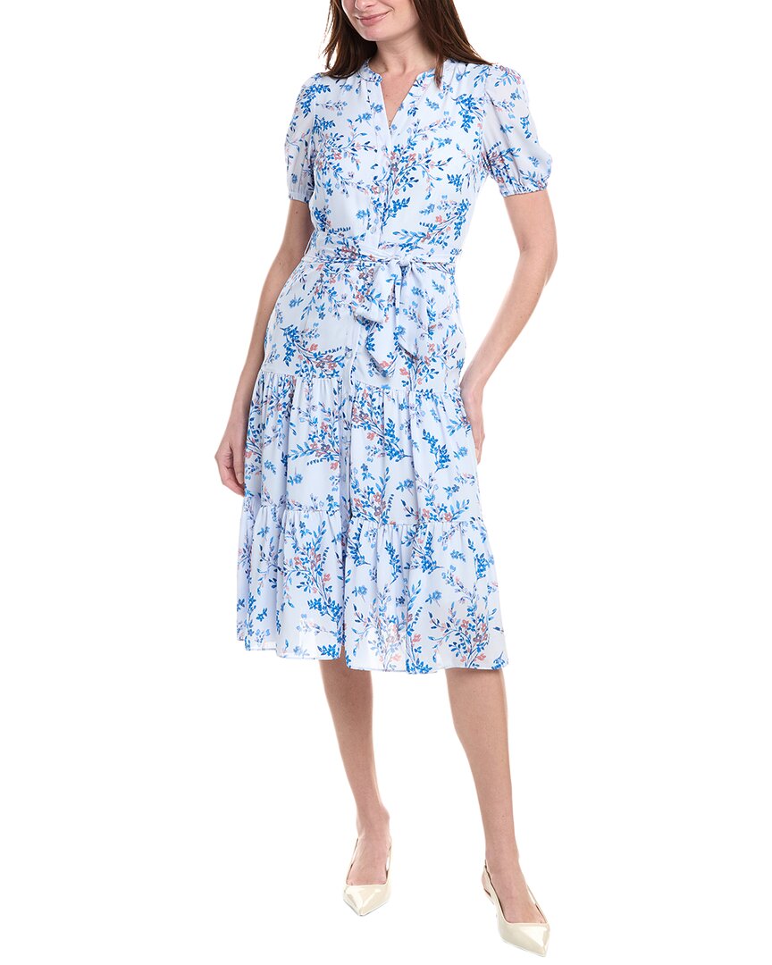 Nanette Lepore Midi Dress In Blue