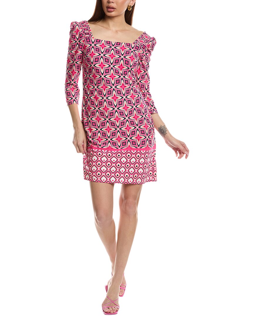 Eliza J Mini Shift Dress In Pink