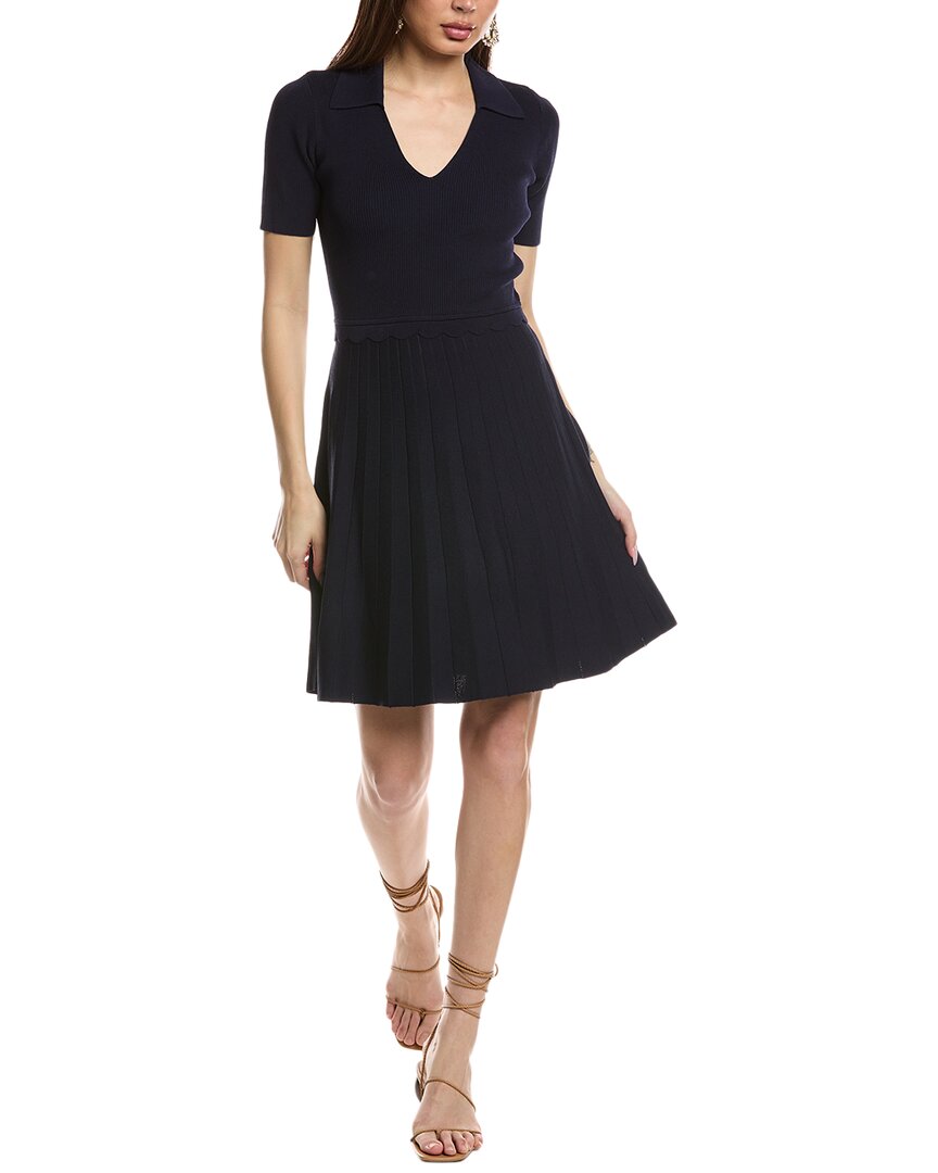 Eliza J A-line Sweaterdress In Black
