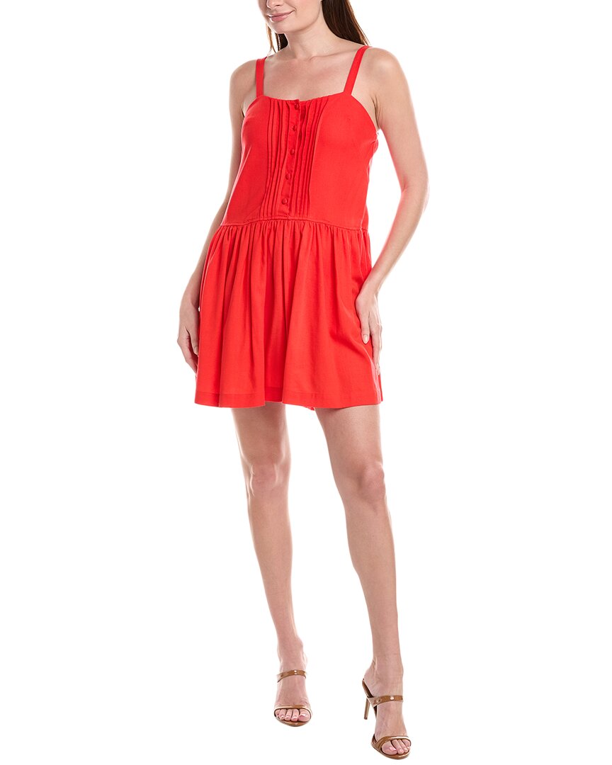 Taylor Linen-blend Mini Dress