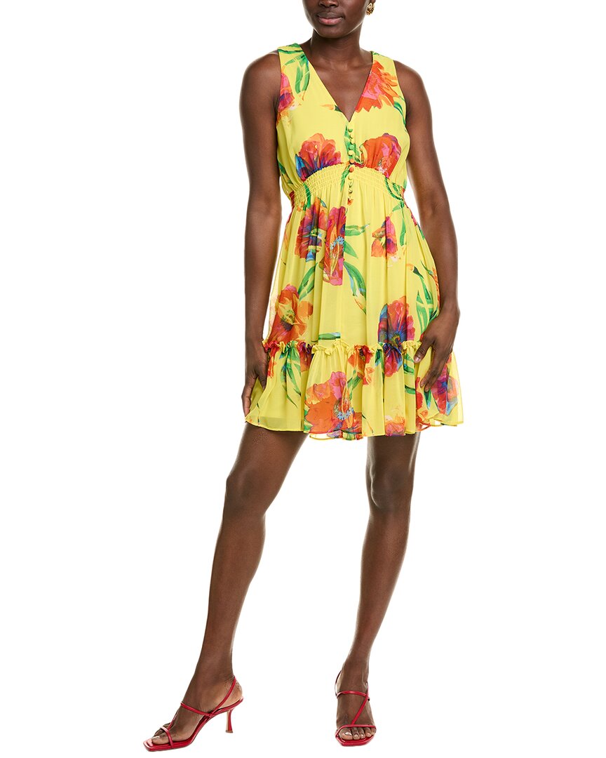 Taylor Mini Dress In Yellow