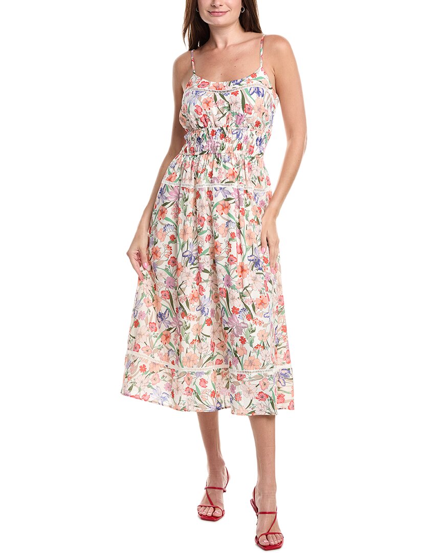 Hutch Haisley Linen-Blend Maxi Dress