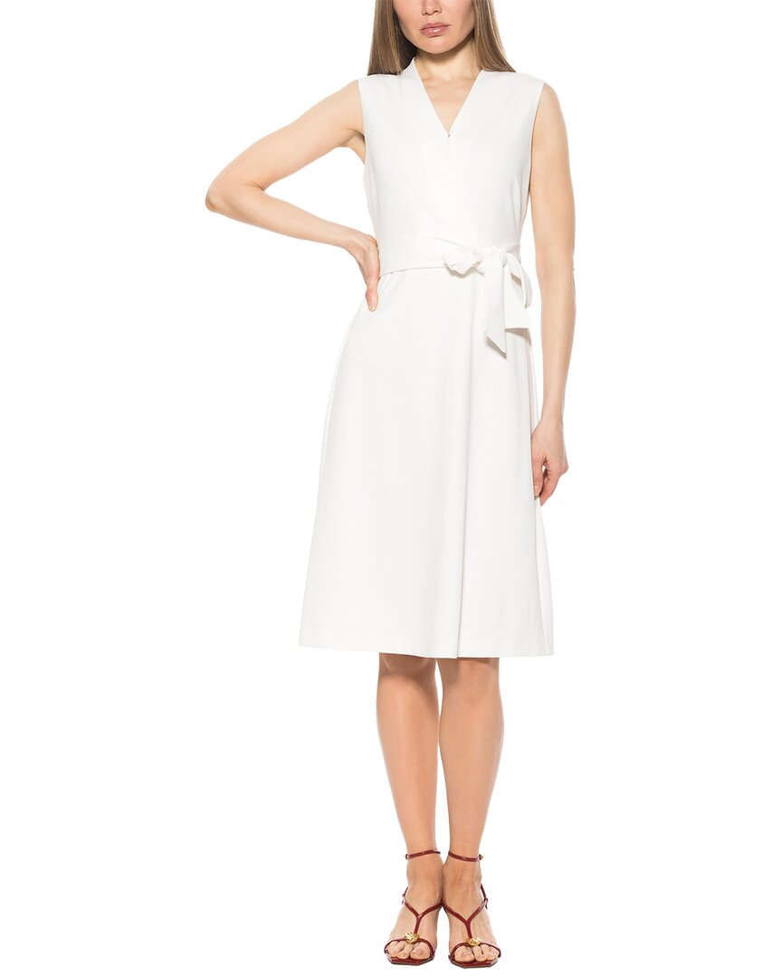 Alexia Admor Dane Tie Waist Midi Dress