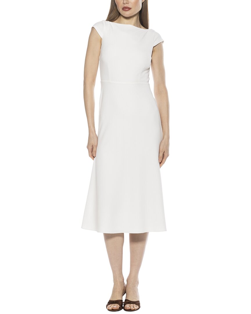 Alexia Admor Loreli Boat Neck Midi Dress