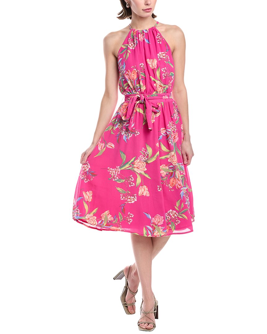 Rachel Rachel Roy Patton Midi Dress In Pink