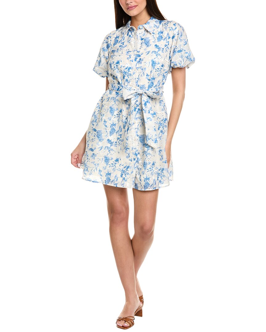 SAM EDELMAN SAM EDELMAN EYELET SHIRTDRESS