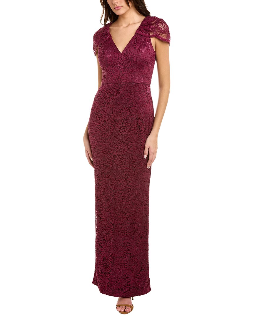 Shop Black By Bariano Rosie Gown In Purple