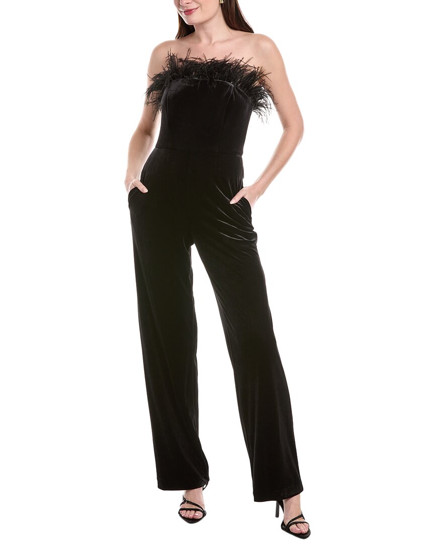 Liv Foster Velvet Wide Leg Jumpsuit