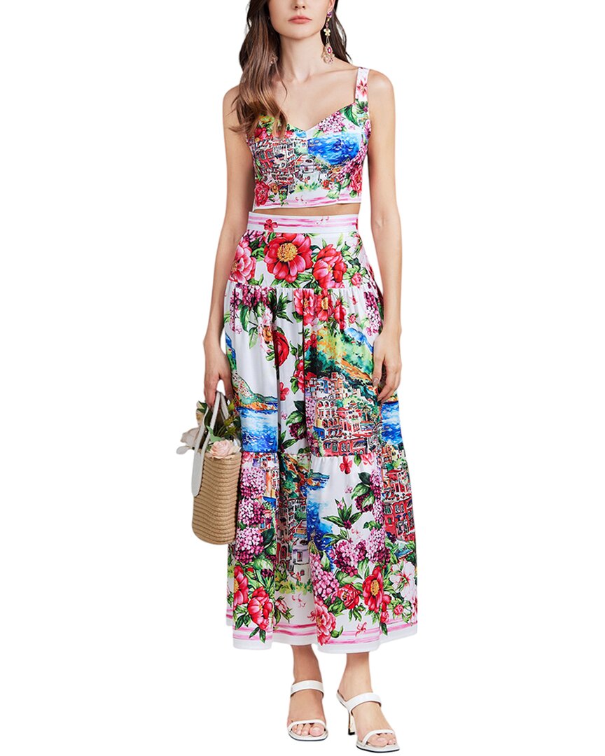 Kaimilan Top & Skirt Set