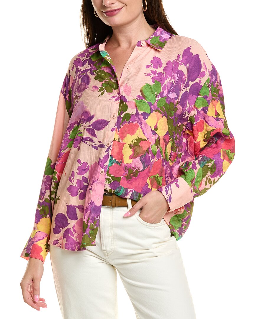 Nicole Miller Shirt In Multi