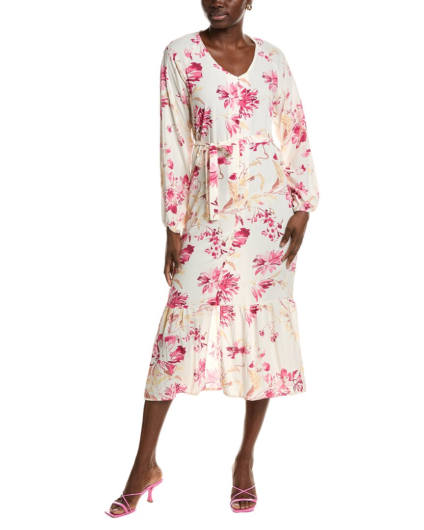 Ipponelli Midi Dress In Neutral