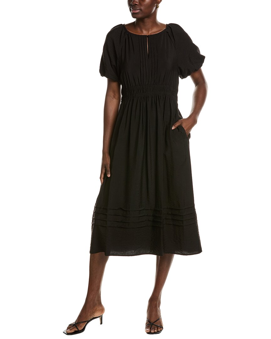 Ellen Tracy Balloon Sleeve Maxi Dress