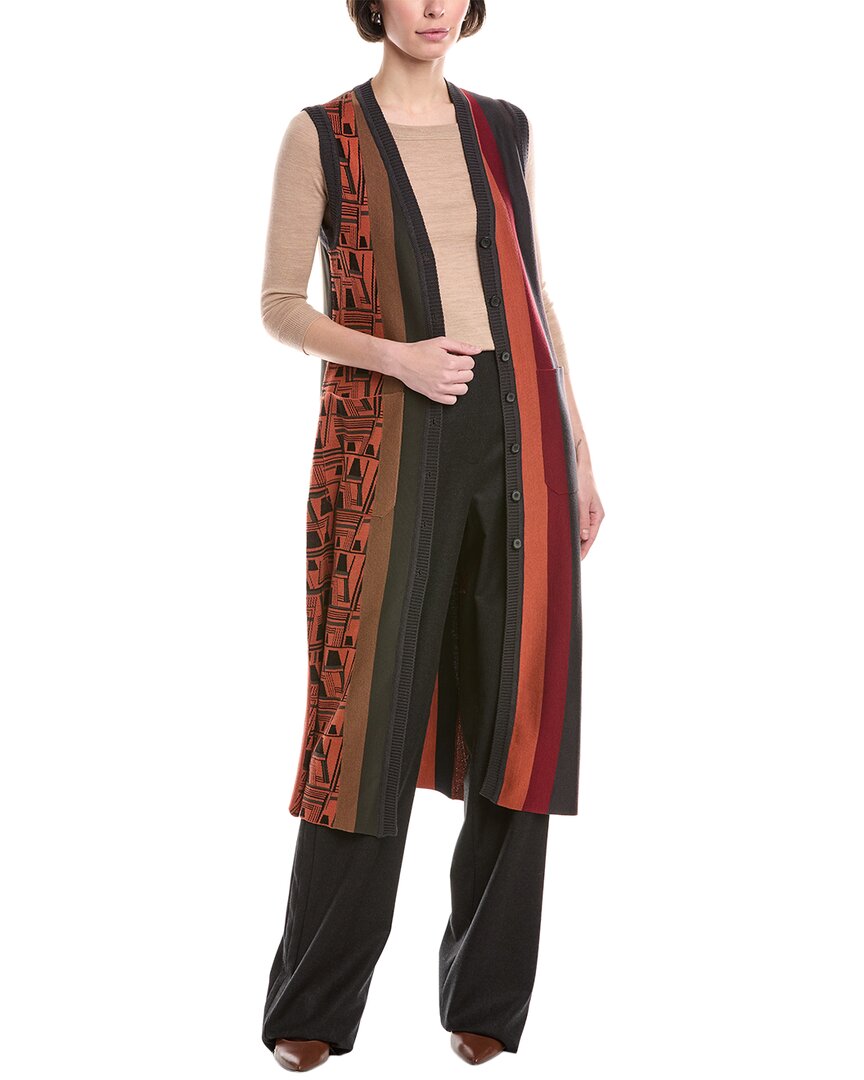 Akris Wool & Silk-blend Cardigan