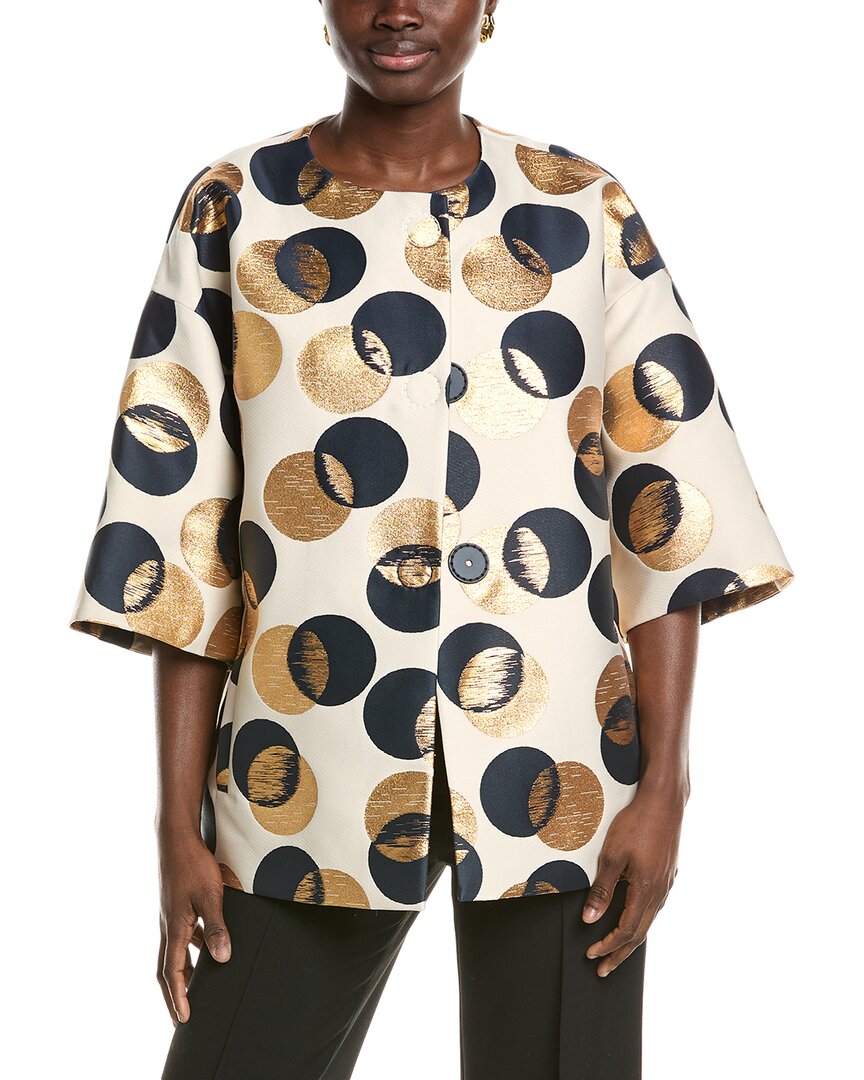 Akris Punto Jacquard Coat