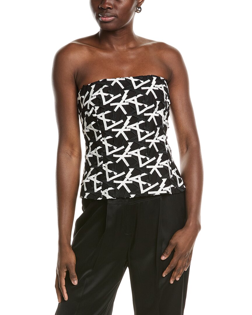 Akris Lace Silk-lined Top
