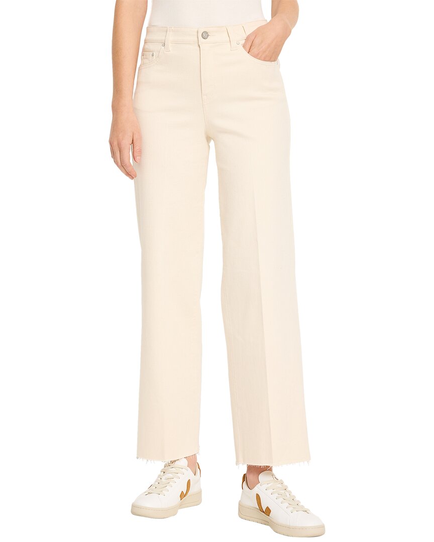 Nic + Zoe Nic+zoe Weekend Raw Hem Mid Rise Ankle Wide Leg Jeans