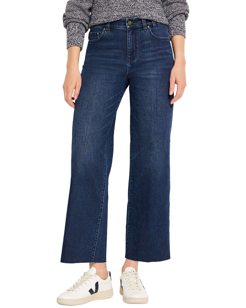 Nic + Zoe Nic+zoe Raw Hem Ankle Wide Leg Jeans