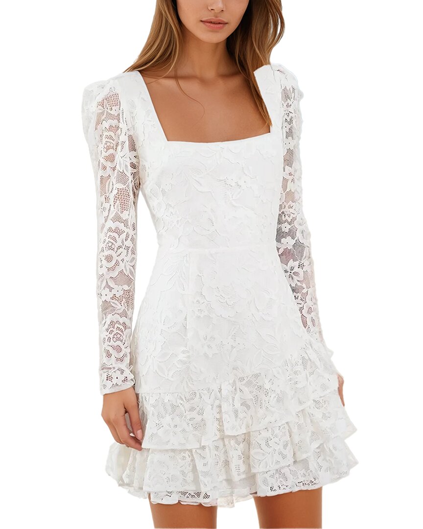 Yumi Kim Selena Mini Dress In White