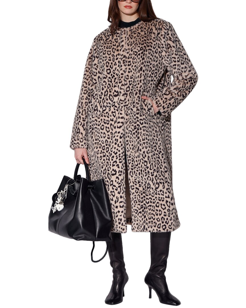 Walter Baker Pierre Coat In Brown