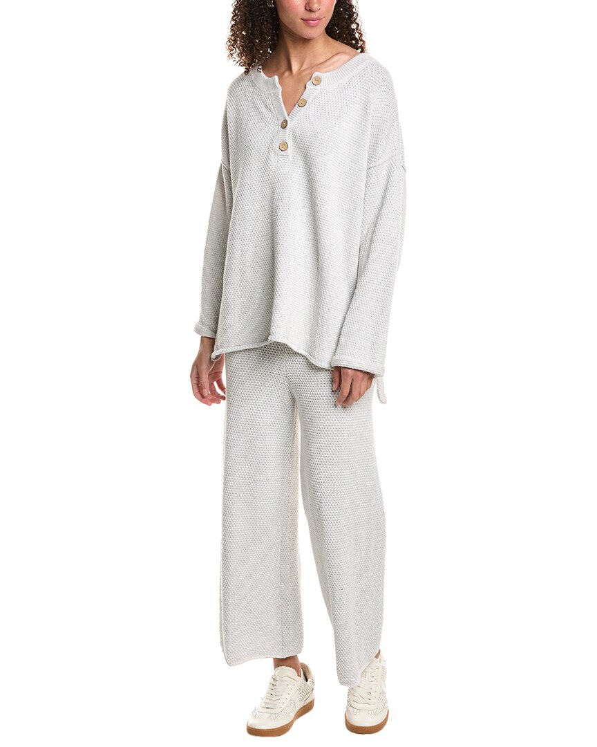 Free People 2pc Hailee Sweater & Pant Set