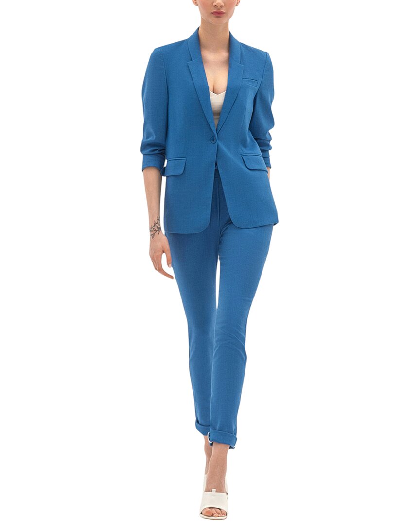 BGL BGL 2PC LINEN-BLEND BLAZER & PANT SET