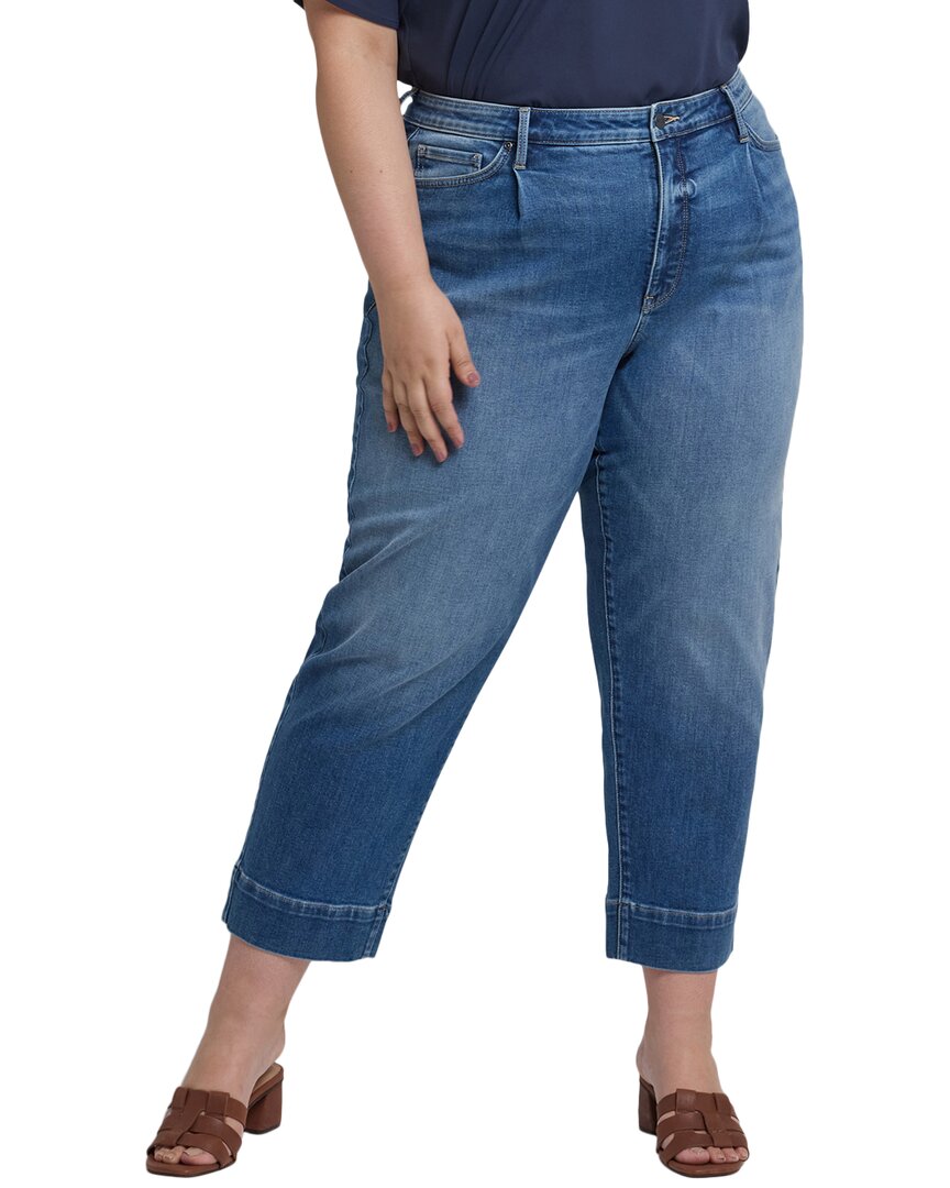 Nydj Plus Balloon Picasso Lake Ankle Crop Jean