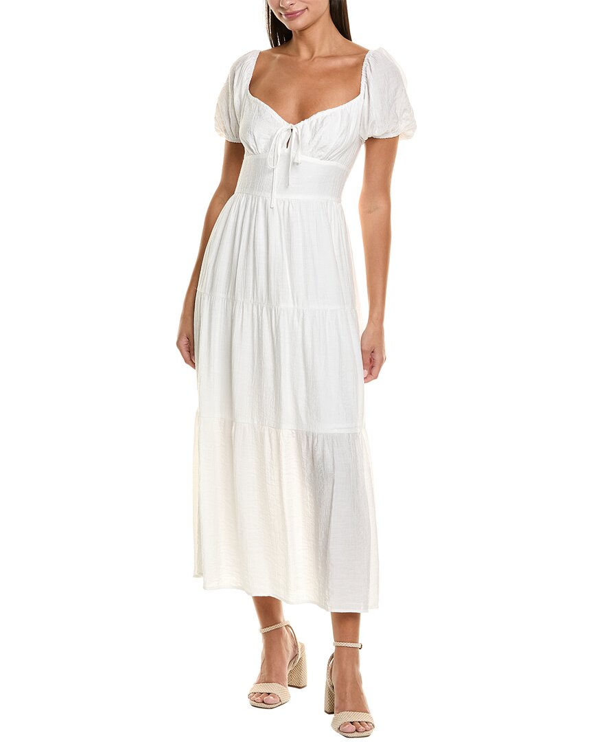 Maison Maar Maxi Dress In White