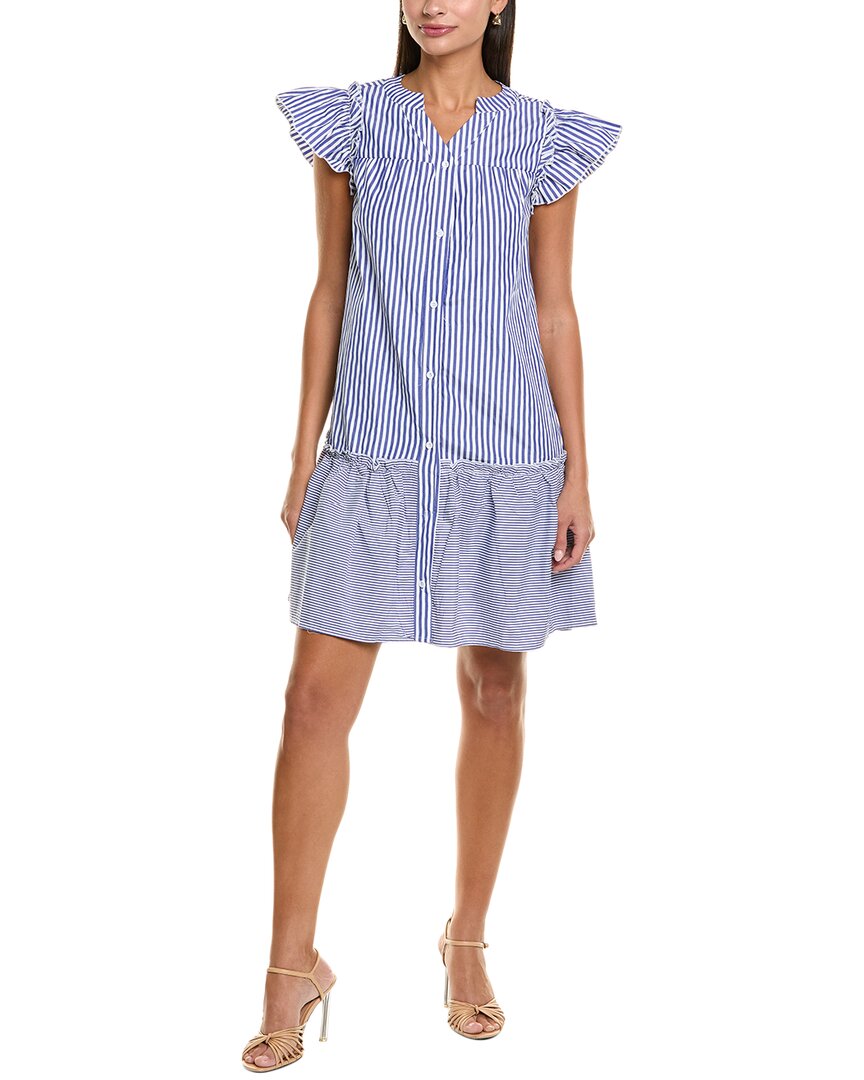 Maison Maar Mini Dress In Blue