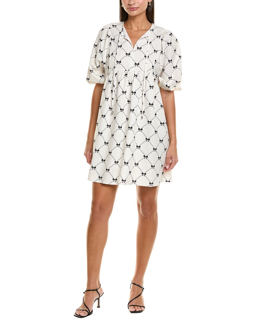 Maison Maar Mini Dress In White