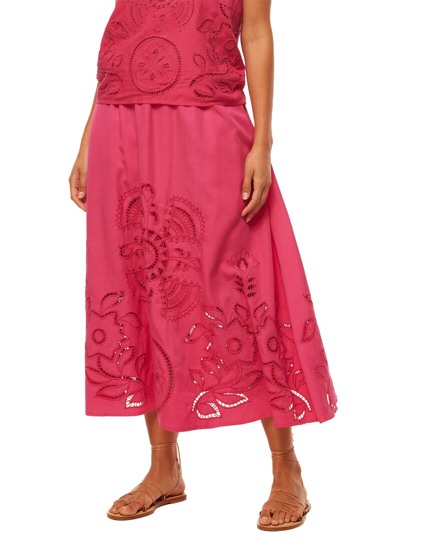 Misa Los Angeles Analisse Skirt In Pink