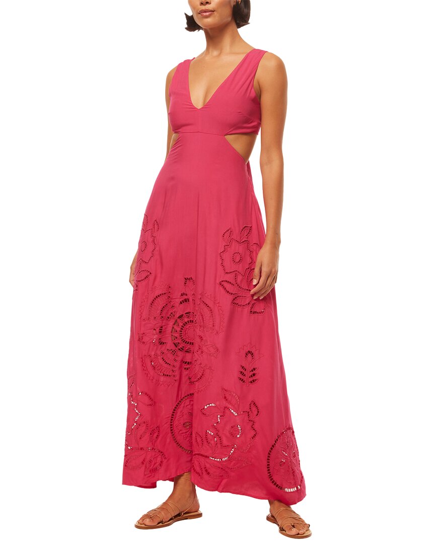 Misa Los Angeles Valencia Dress In Pink