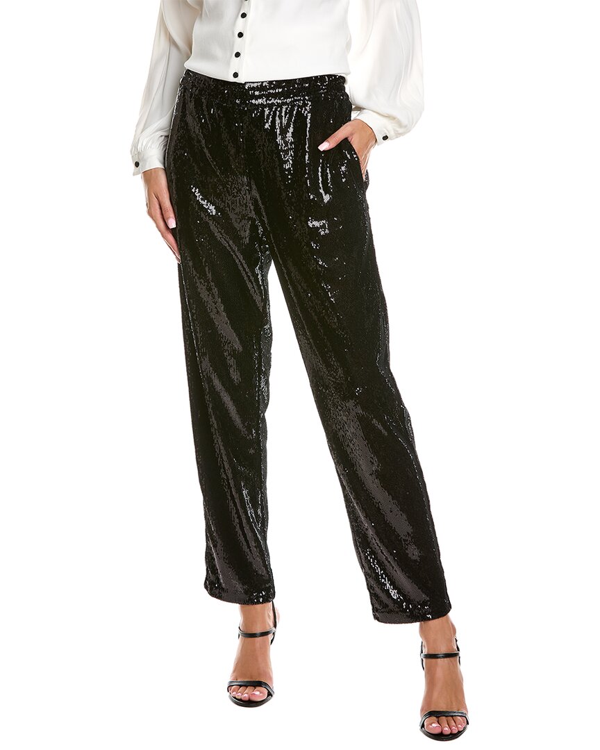 HALSTON HANNAH SEQUIN PANT