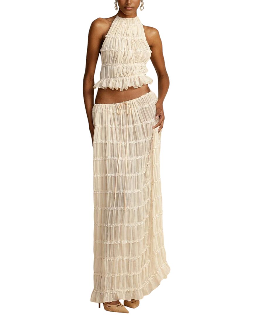Deli S Deli.s 2pc Top & Skirt Set In Neutral