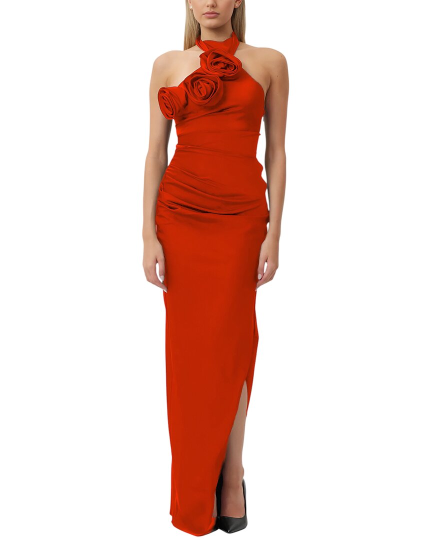 Adele Berto Maxi Dress In Black