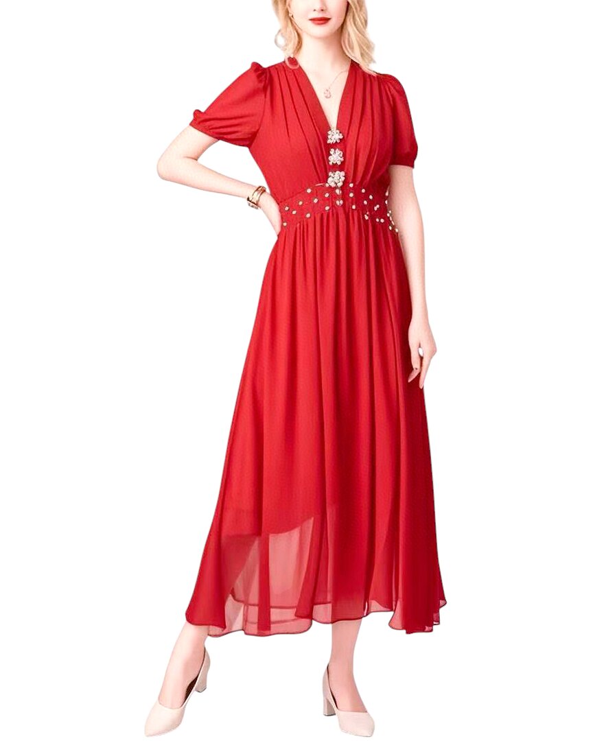 Burryco Brc By Dress In Red