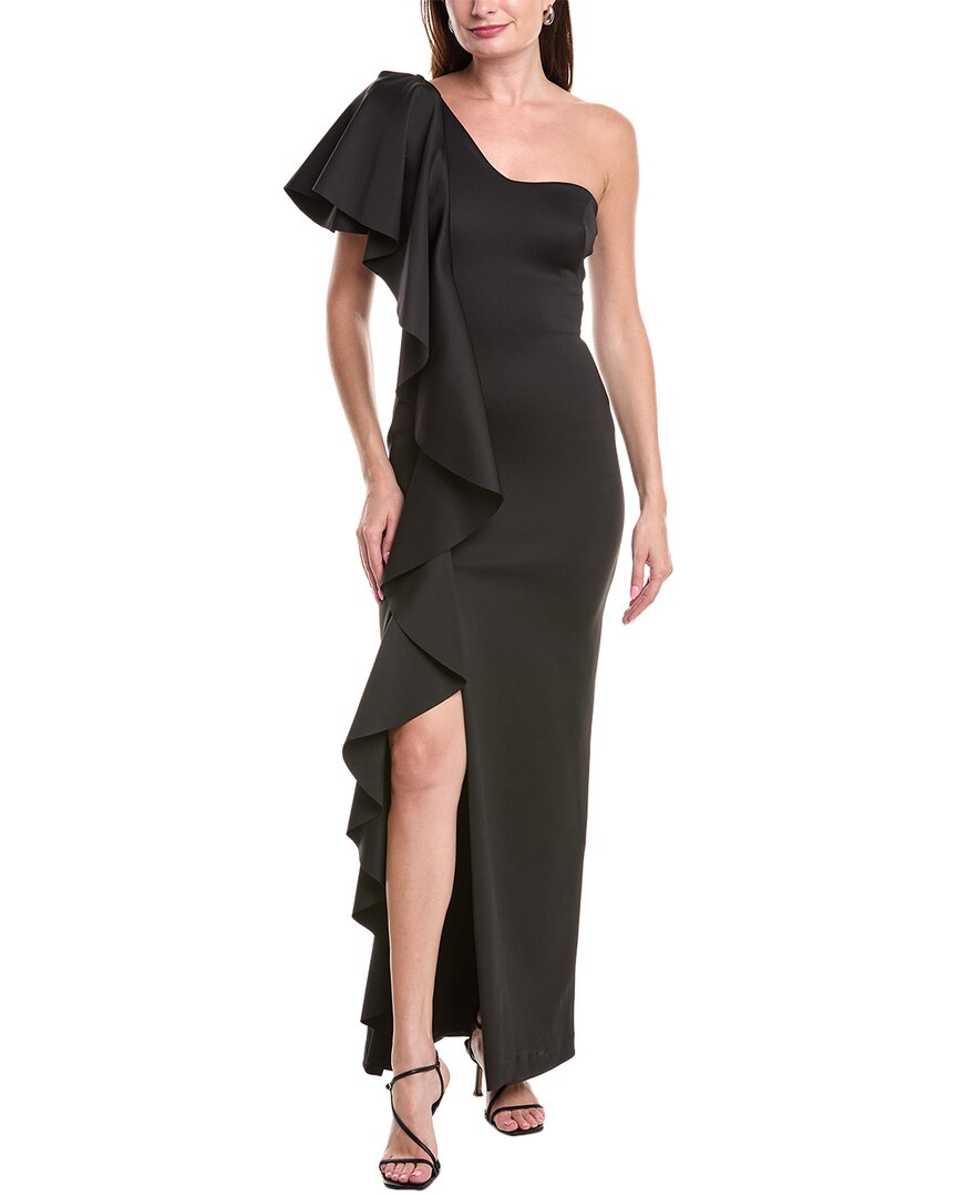 Black Halo Percy Gown
