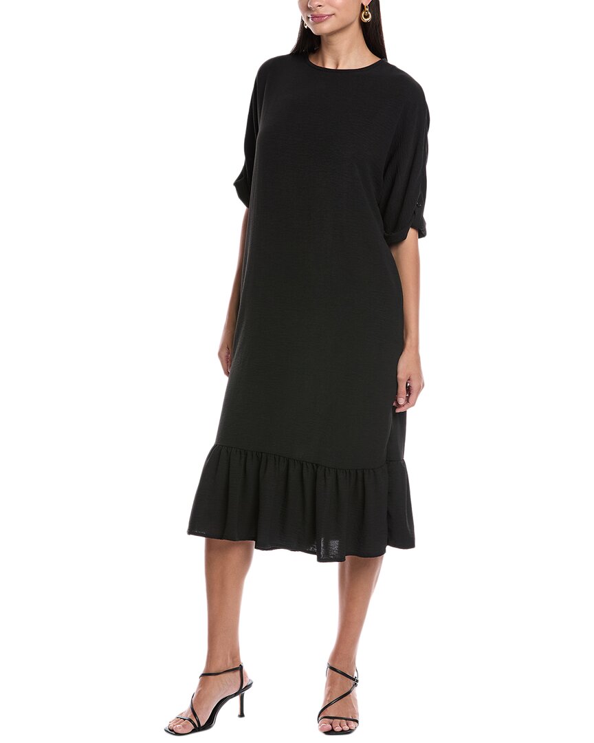 Marion Midi Dress In Black