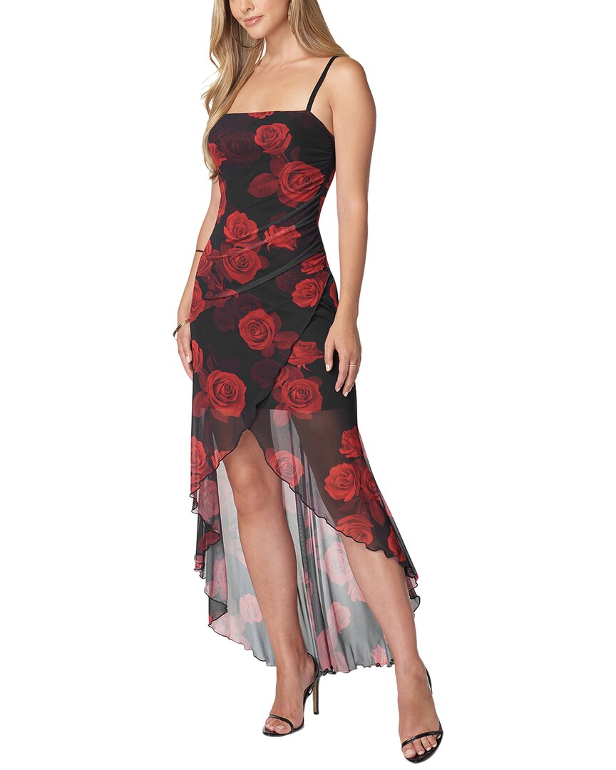 Bebe Wrap Tube Dress In Black