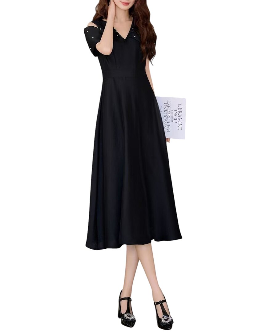 Burryco Midi Dress In Black