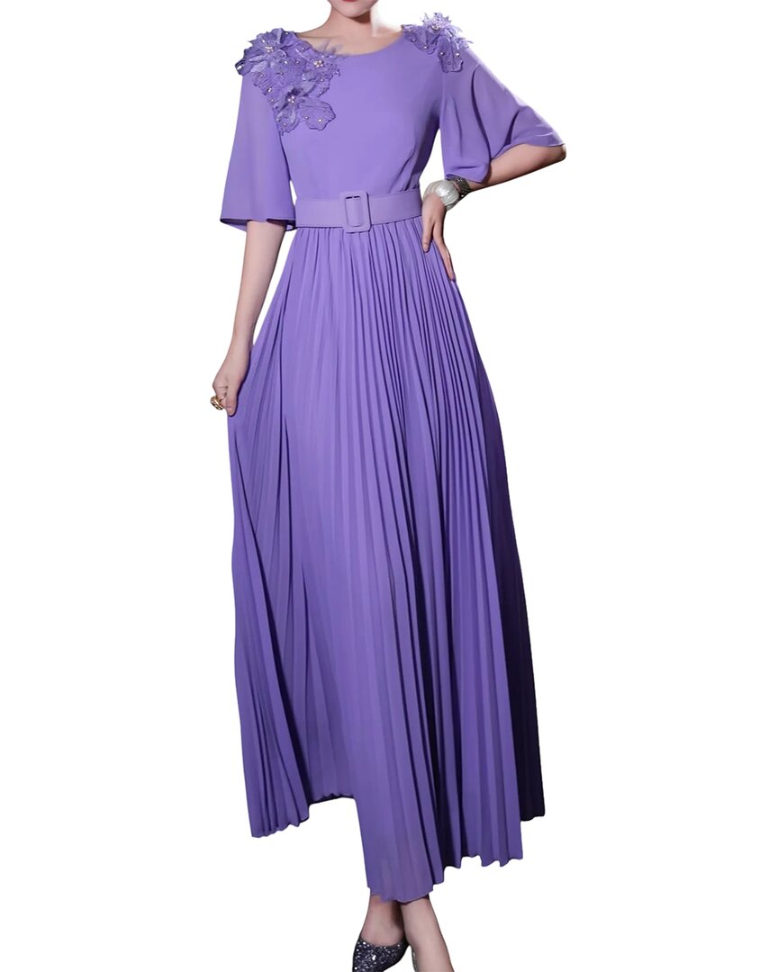 Burryco Maxi Dress In Purple