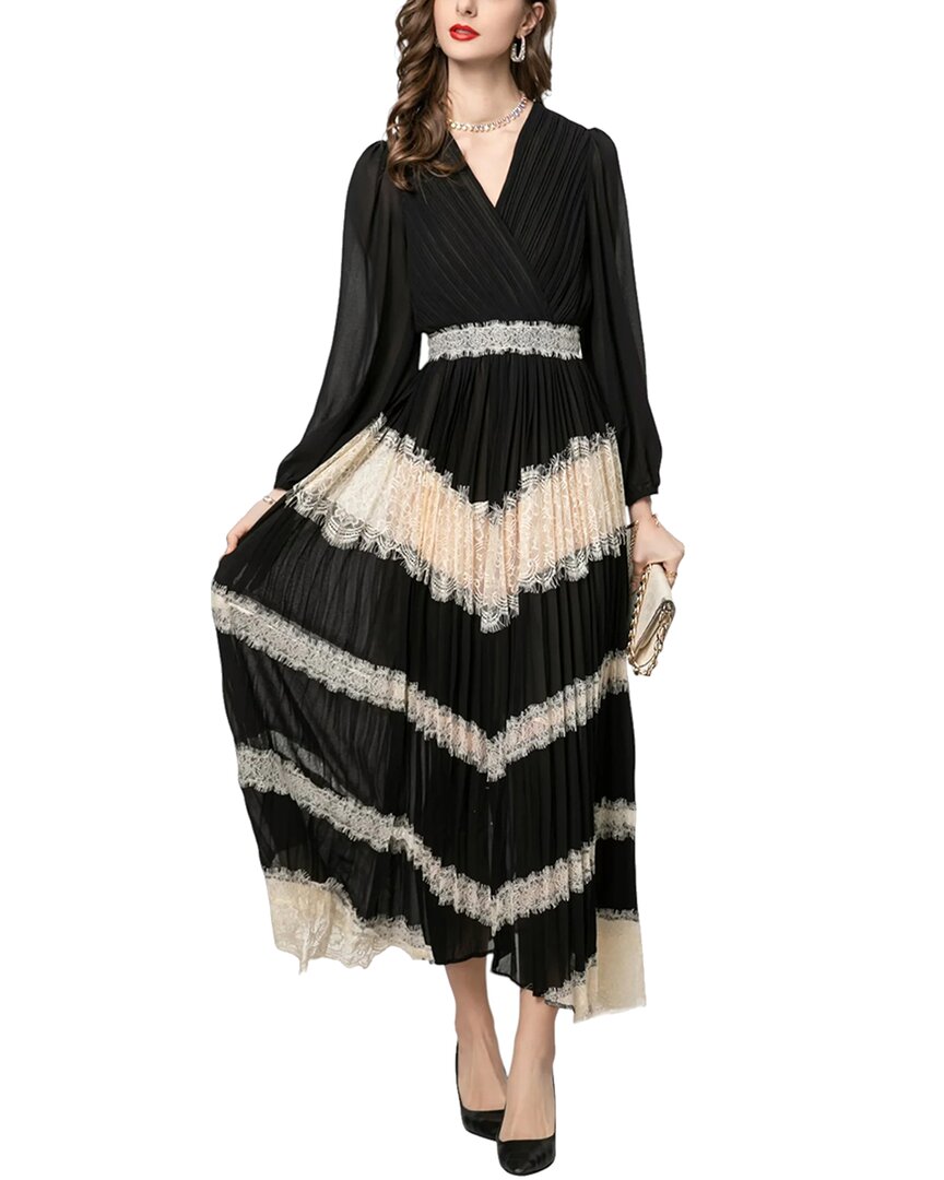 Burryco Midi Dress In Black