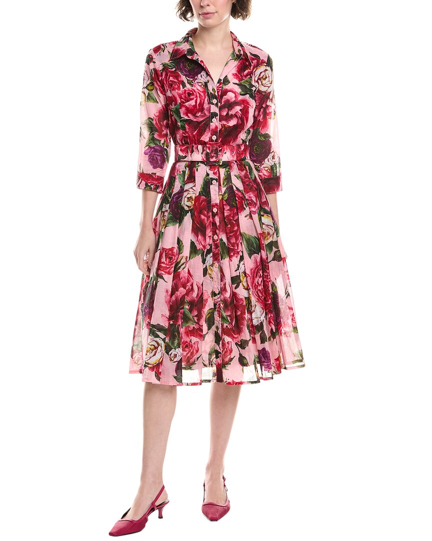 Samantha Sung Audrey 4 Shirtdress In Pink