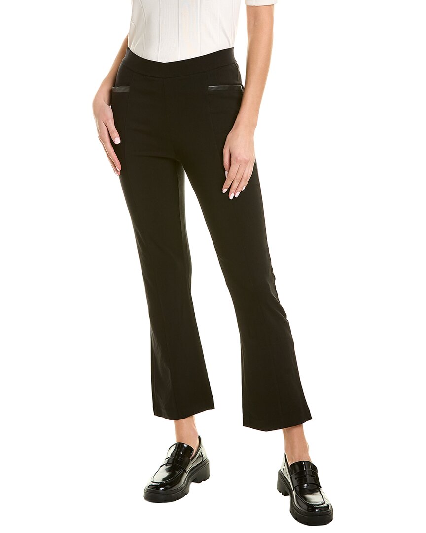 Laundry By Shelli Segal Pull-on Ankle Bootcut Pant In Black