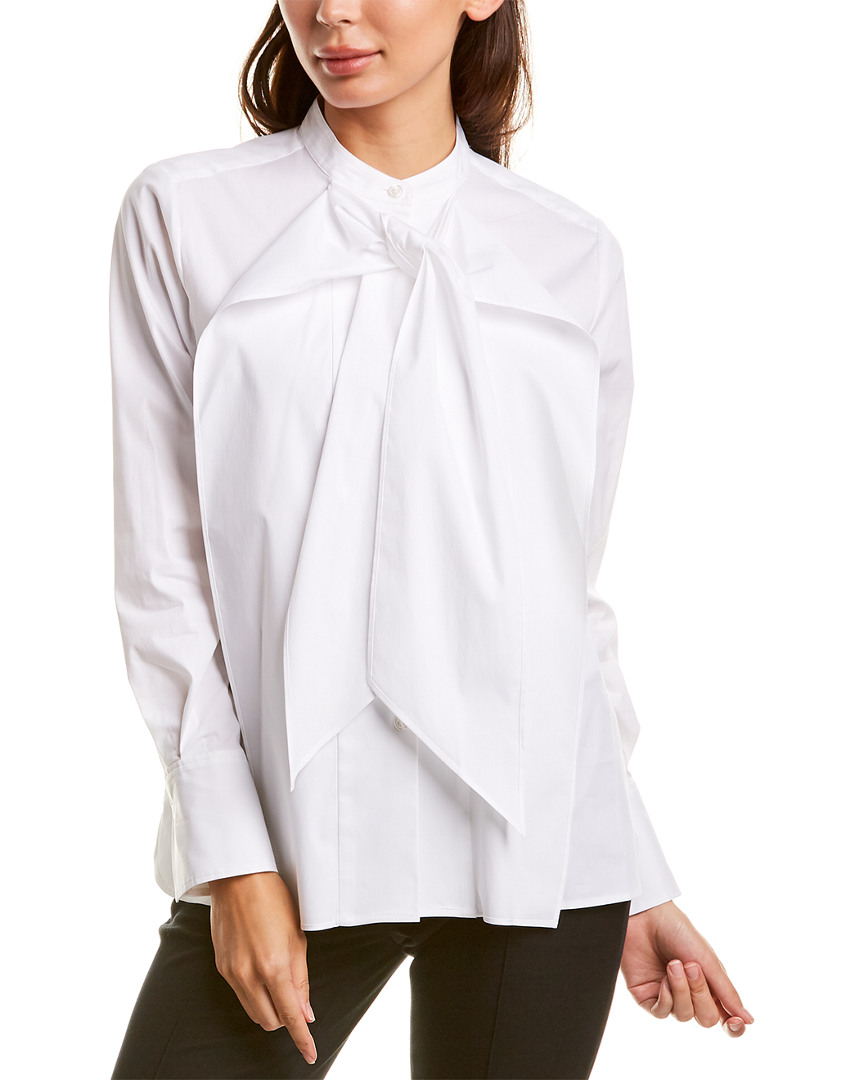 Image of Donna Karan Ruffle Top