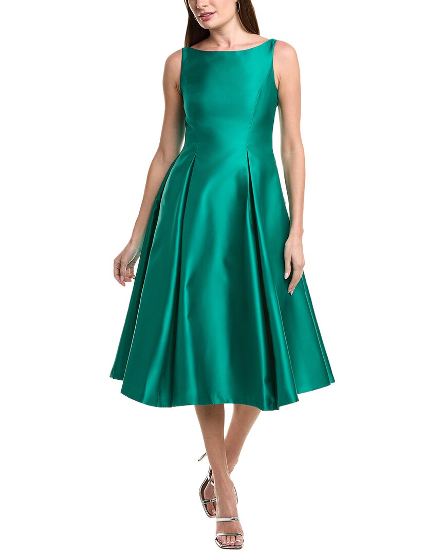 Adrianna Papell A-line Dress In Green