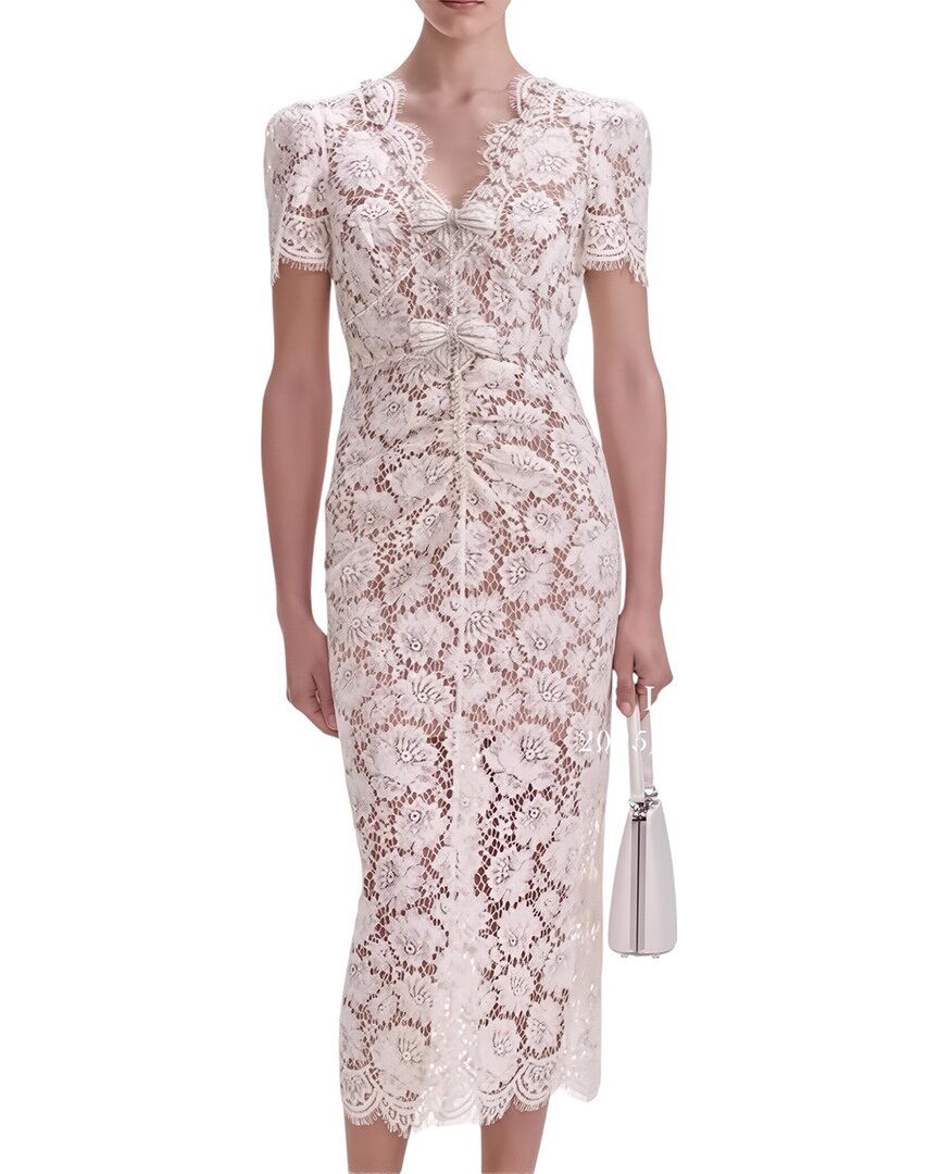 Anette Midi Dress In Pink